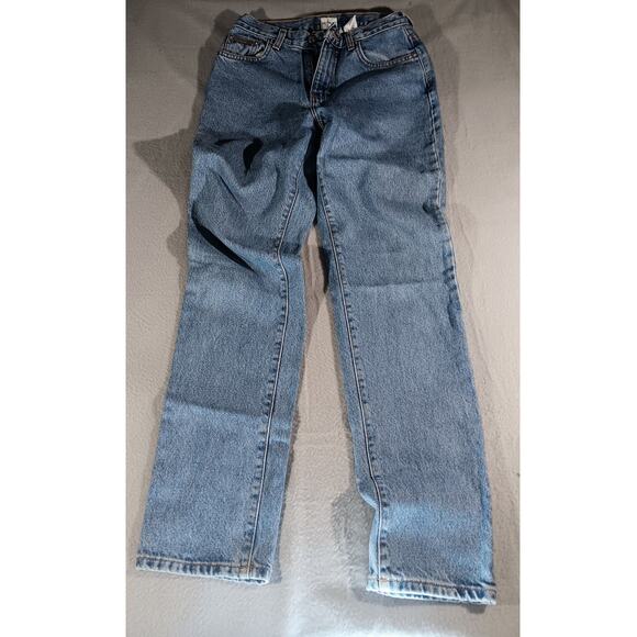 Vintage 90s Calvin Klein Jeans Women’s Size 4 High Rise Straight Leg USA Made - Picture 1 of 6